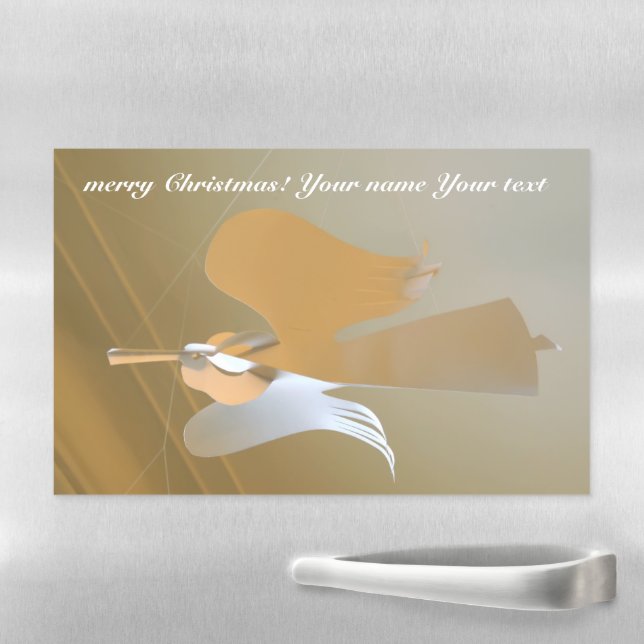 Angel trumpets magnetic dry erase sheet (In Situ)