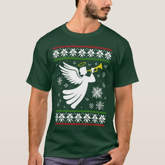 ANGEL UGLY XMAS SWEATER CHRISTMAS (Front)