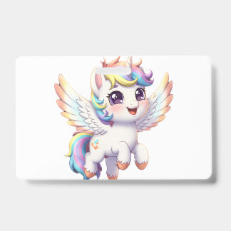 Angel unicorn is so cute badge