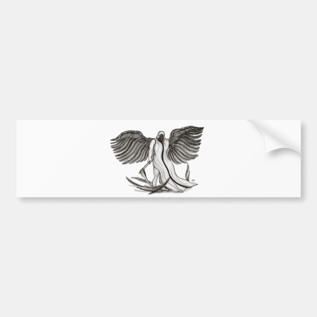 Angel Uriel Bumper Sticker (Front)