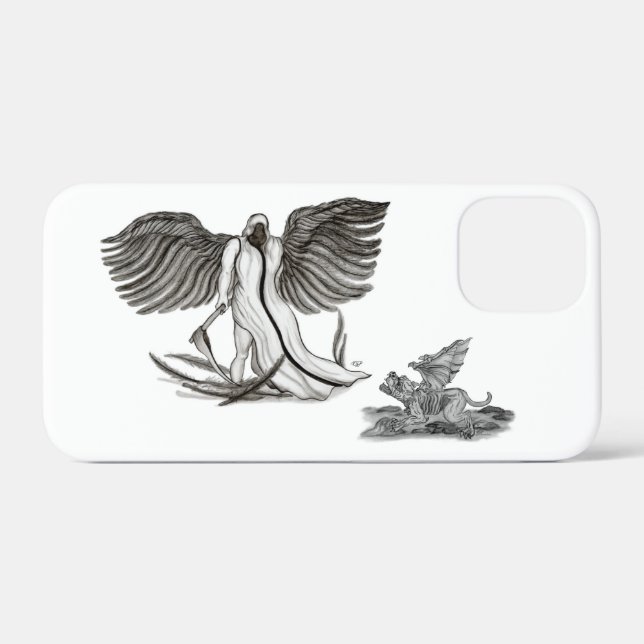 Angel Uriel Case-Mate iPhone Case (Back (Horizontal))