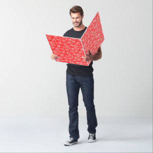 Angel Valentine's Hearts Pattern Big Card
