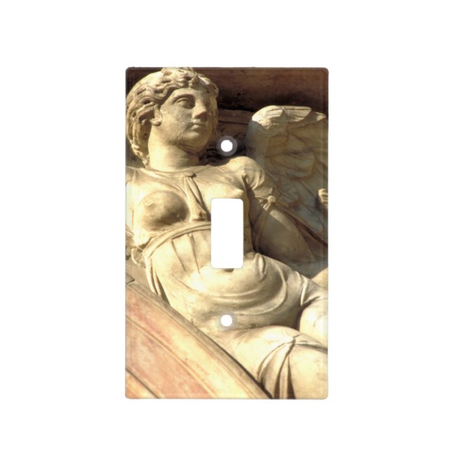Angel Venice Italy Light Switch Cover (Front)
