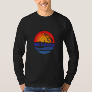 Angel Vintage Fishing Tackle Fisherman Retro Fishi T-Shirt