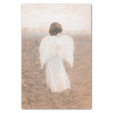 Angel Wing Silver Tissue Paper