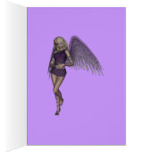 Angel Violet Charms Card (Inside (Right))