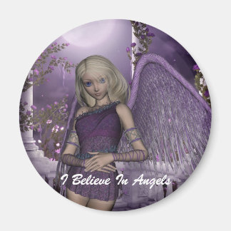 Angel Violet Charms Magnet