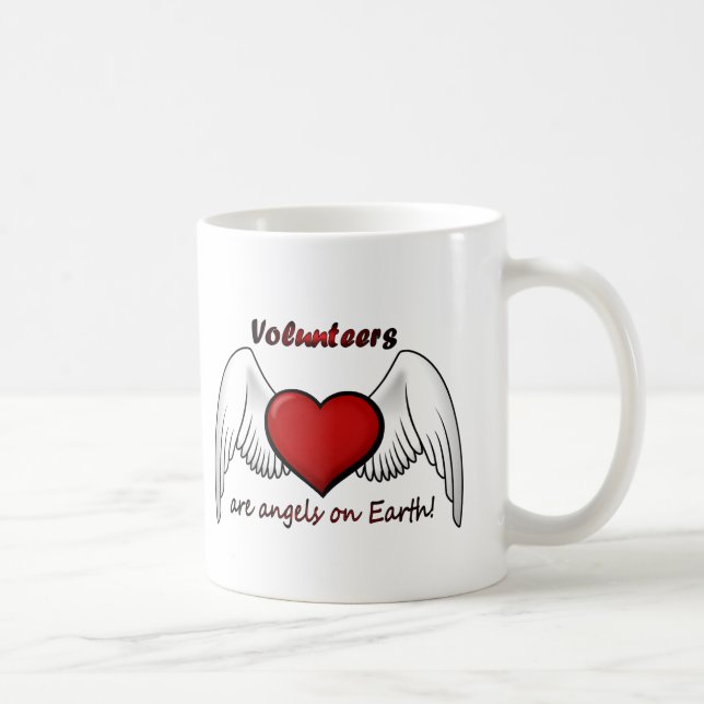 Angel Volunteers Coffee Mug (Right)