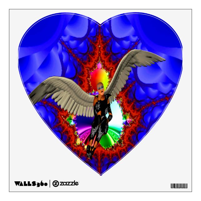 Angel Wall Sticker (Front)
