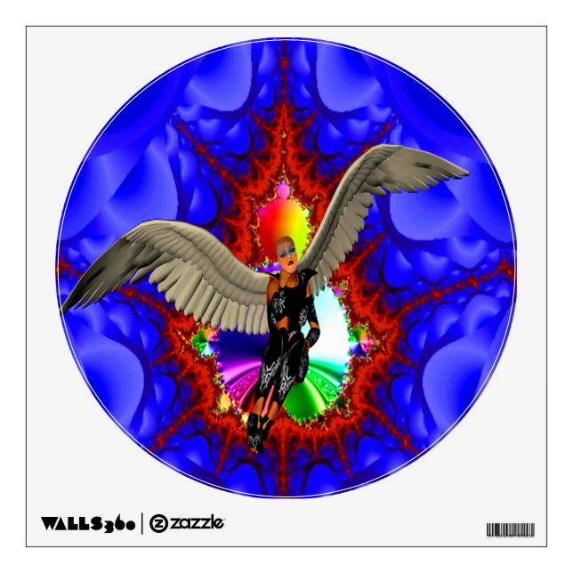 Angel Wall Sticker (Front)