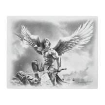 ANGEL WARRIOR Metal Print 20"x16"