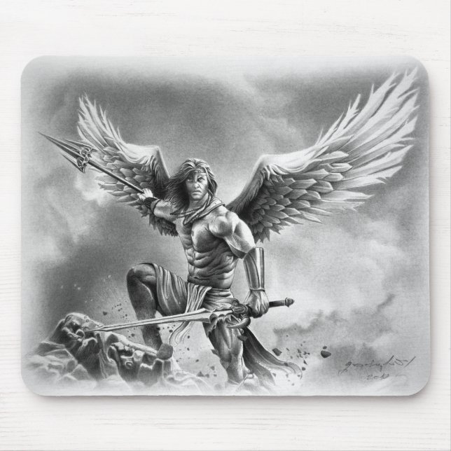 ANGEL WARRIOR Mouse Pad (Front)