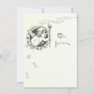 Angel Wedding Invitation