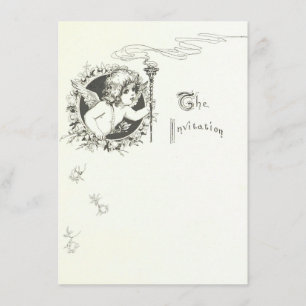 Angel Wedding Invitation