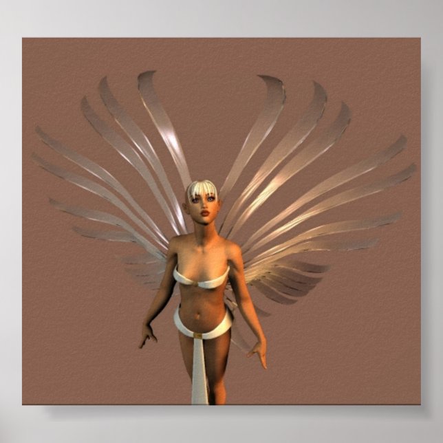 Angel~white Poster (Front)