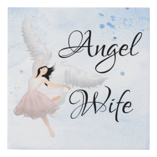 Angel Wife Wall Art