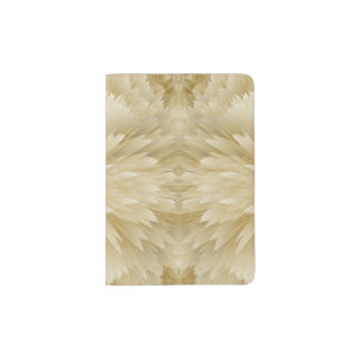Angel Wing Abstract Feathers Victorian Passport Holder