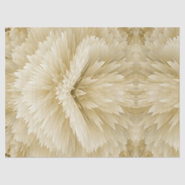 Angel Wing Abstract Feathers Victorian Tissue Paper (Front)