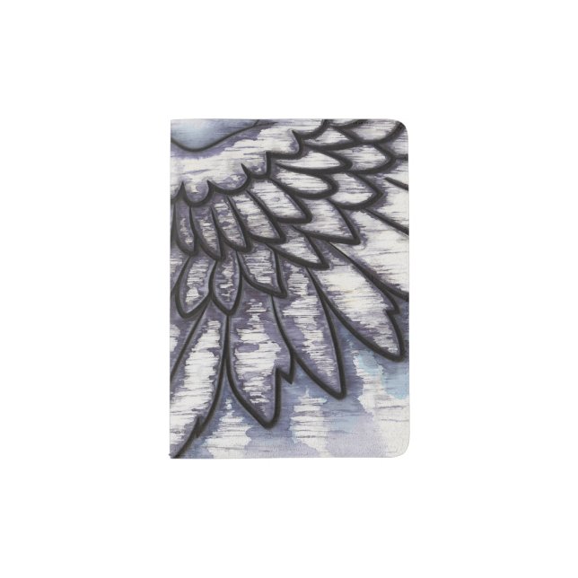 Angel Wing Passport Holder (Front)