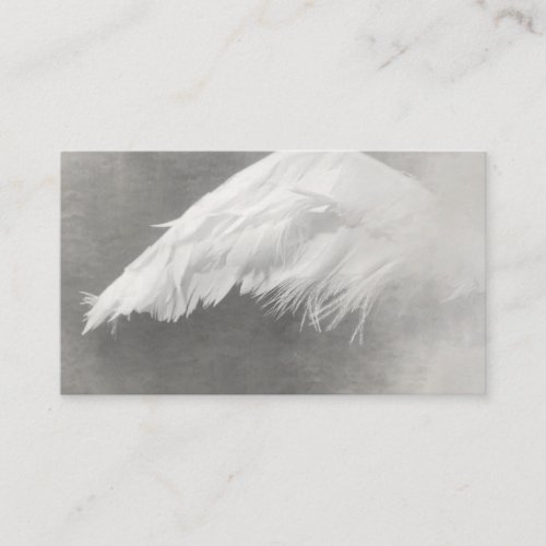 Angel Wing Smokey Fog Misty Business Cards