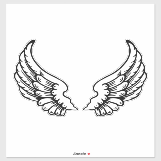 Angel Wing Sticker  (Sheet)