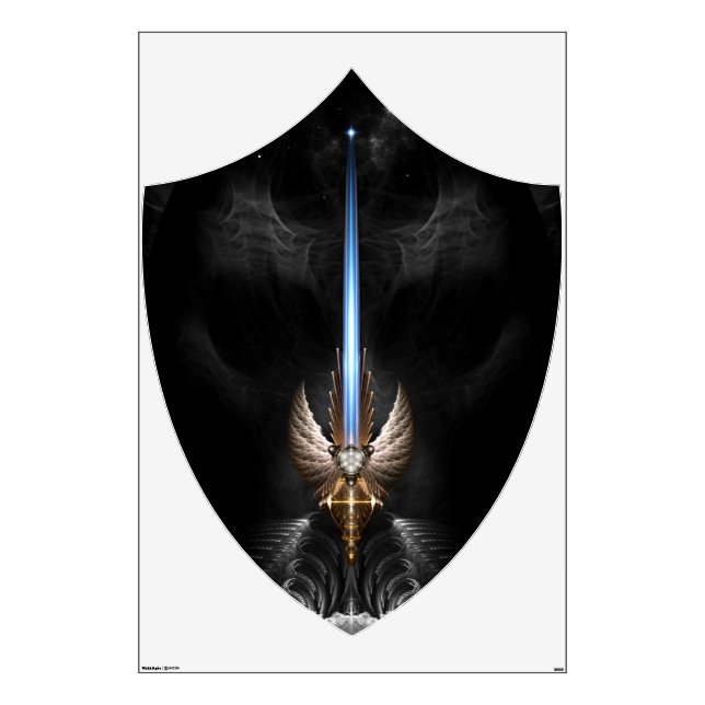 Angel Wing Sword Of Arkledious DGS Wall Sticker (Front)