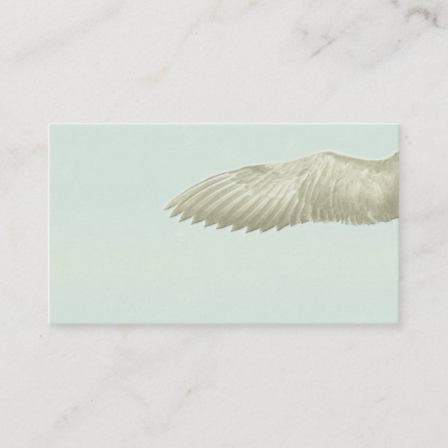 Angel Wing Wings Feathers Business Cards (Front)