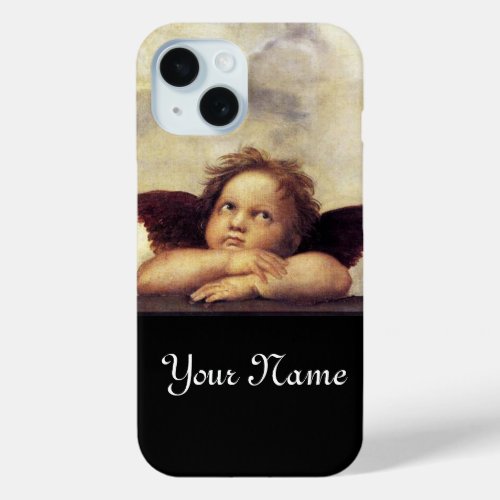 ANGEL Winged Cherub iPhone 15 Case