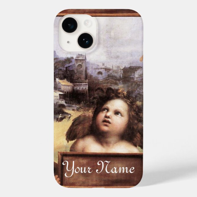 ANGEL ,Winged Cherub Case-Mate iPhone Case (Back)