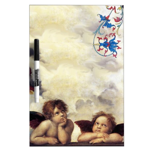 ANGEL  Winged Cherub Dry_Erase Board