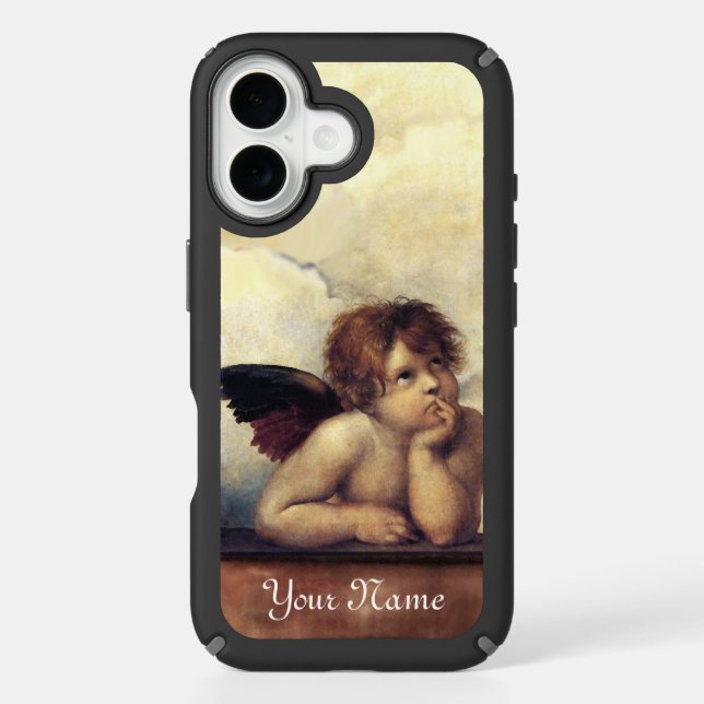 ANGEL / Winged Cherub iPhone Case (Front)