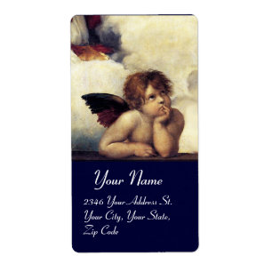 ANGEL / Winged Cherub Label