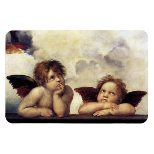 ANGEL / Winged Cherub Magnet