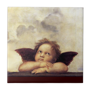 ANGEL / Winged Cherub Tile