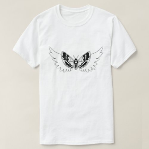 Angel Winged Deaths_head Hawkmoth Graphic T_Shirt