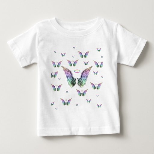 Angel Wings Baby T-Shirt | Zazzle