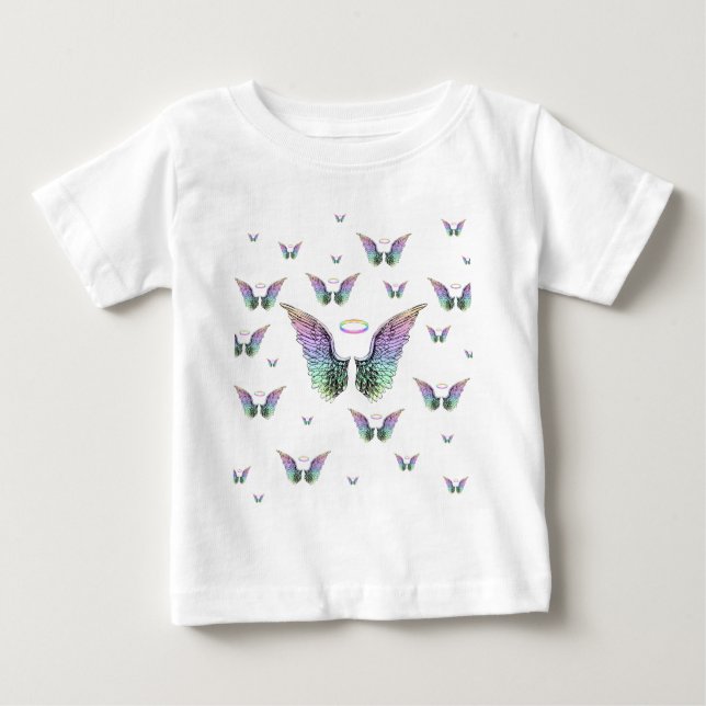 Angel Wings Baby T-Shirt (Front)