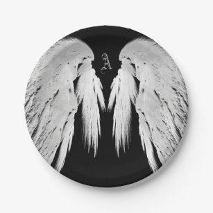 Image result for angel wings from paper plates