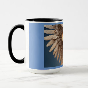 Angel Wings Blue Mug