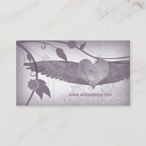 Angel Wings Christian Business Card