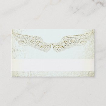 Angel Wings Christian Spiritual Business Cards by valeriegayle at Zazzle
