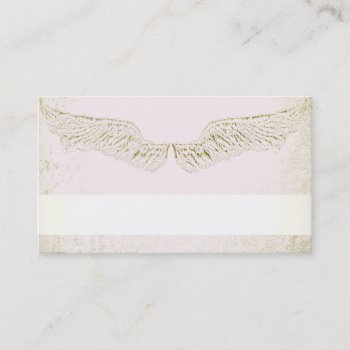 Angel Wings Christian Spiritual Business Cards by valeriegayle at Zazzle