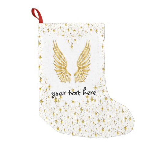 Angel Wings Christmas Stocking