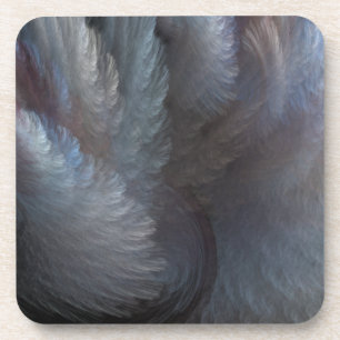 Angel Wings Close Up Drink Coaster