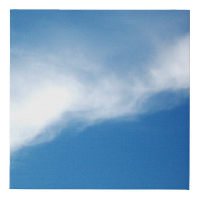 Angel Wings Cloud Photo Canvas Art (Front)