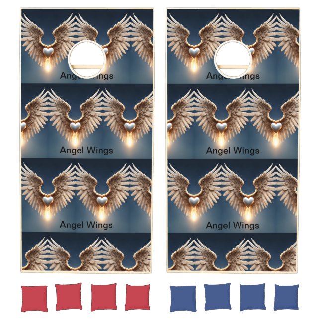 Angel Wings Cornhole Set (Set)