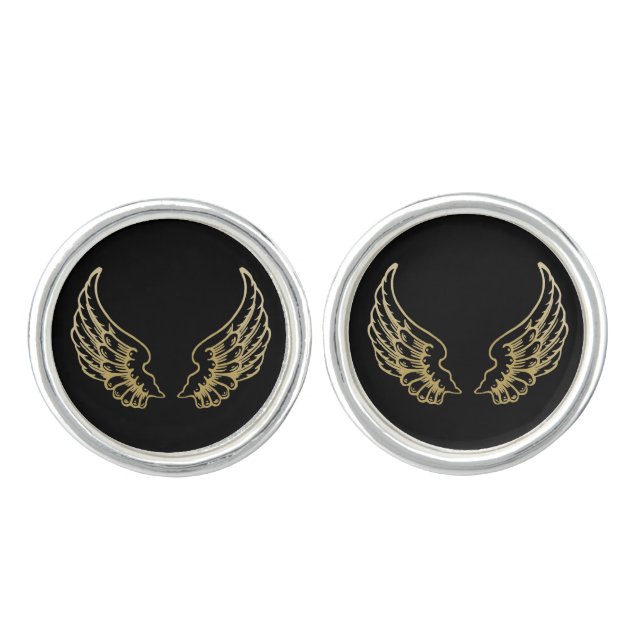 ANGEL WINGS CUFFLINKS (Front)
