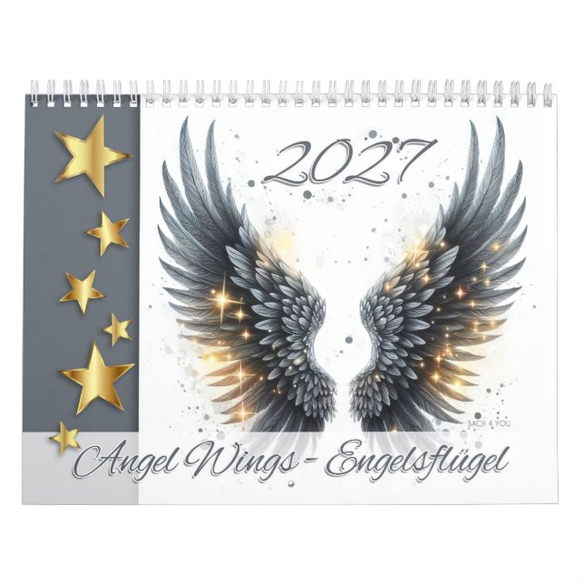 Angel Wings – Engelsflügel 2027 Calendar (Cover)