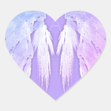 ANGEL WINGS Fairy Purple Monogram