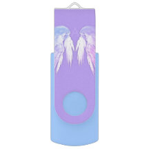 ANGEL WINGS Fairy Purple Monogram